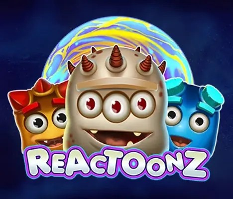 Official Slots logo: Reactoonz by Play’n GO at Betcity