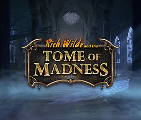 Tome of Madness slot logo by Play’n GO at Betcity